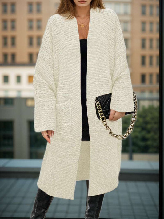 Women's Loose and Long Thick Cardigan Coat