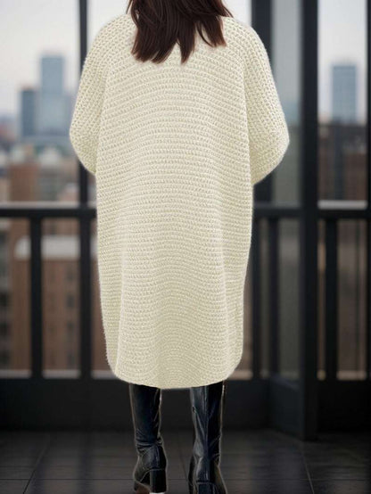 Women's Loose and Long Thick Cardigan Coat