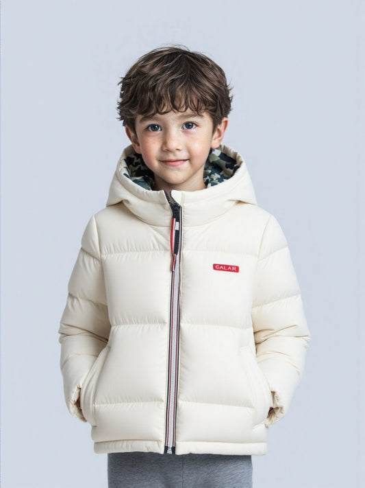 Kids Padded Double-sided Wear Jacket - ChoreGirl