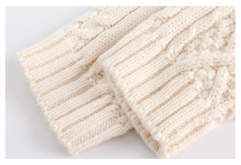 Unisex Retro Twist Knitted Couple Sweater - ChoreGirl