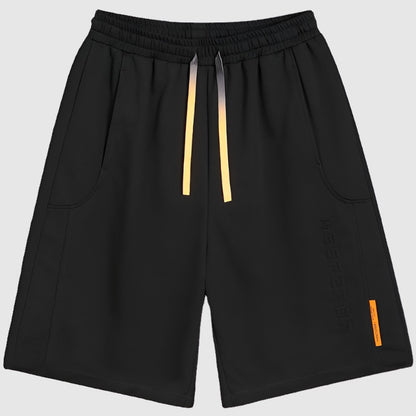 Men's Casual Loose Fit Solid Color Sports Shorts - ChoreGirl