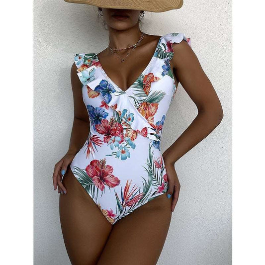 Women's Elegant One Piece Swimsuit - ChoreGirl