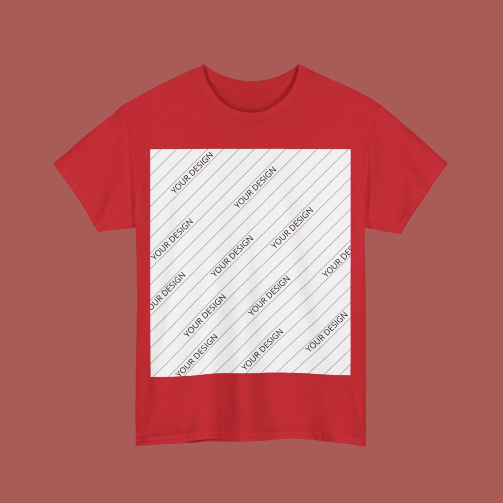 Personalized Custom Made Unisex Heavy Cotton Tee | Gildan 5000 - ChoreGirl