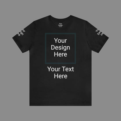 Custom Unisex Personalized Jersey Short Sleeve Tee T-Shirt | Bella+Canvas 3001 | PERSONALIZED - ChoreGirl