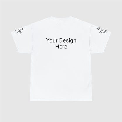Custom Unisex Personalized Heavy Cotton Tee T-Shirt | Gildan 5000 | PERSONALIZED - ChoreGirl