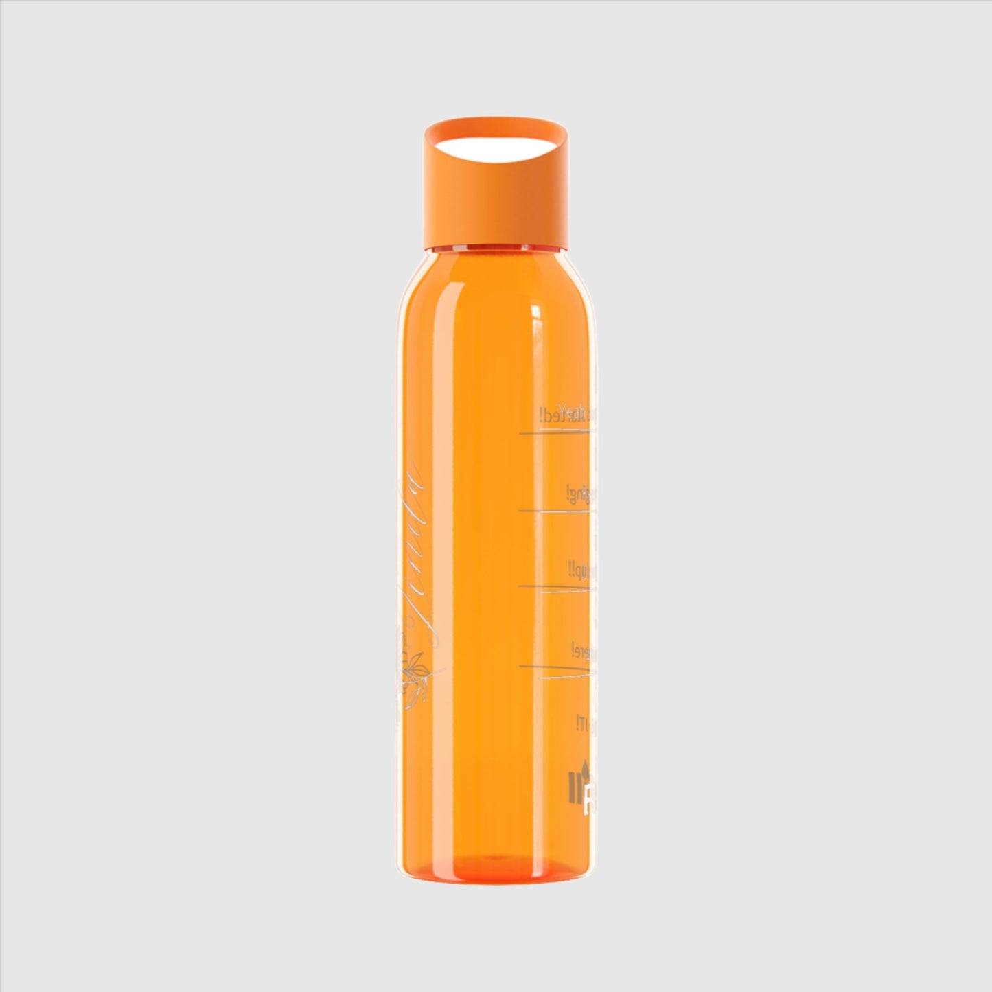 Custom Name "The Flower" Sky Water Bottle | PERSONALIZED - ChoreGirl