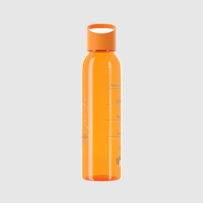 Custom Name "The Flower" Sky Water Bottle | PERSONALIZED - ChoreGirl