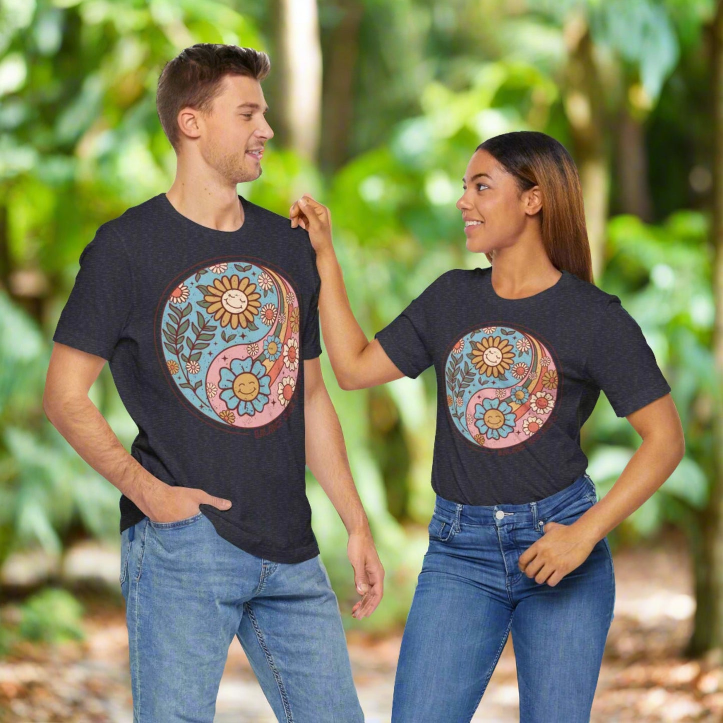 Custom Unisex Boho Jersey Short Sleeve Tee | PERSONALIZED - ChoreGirl