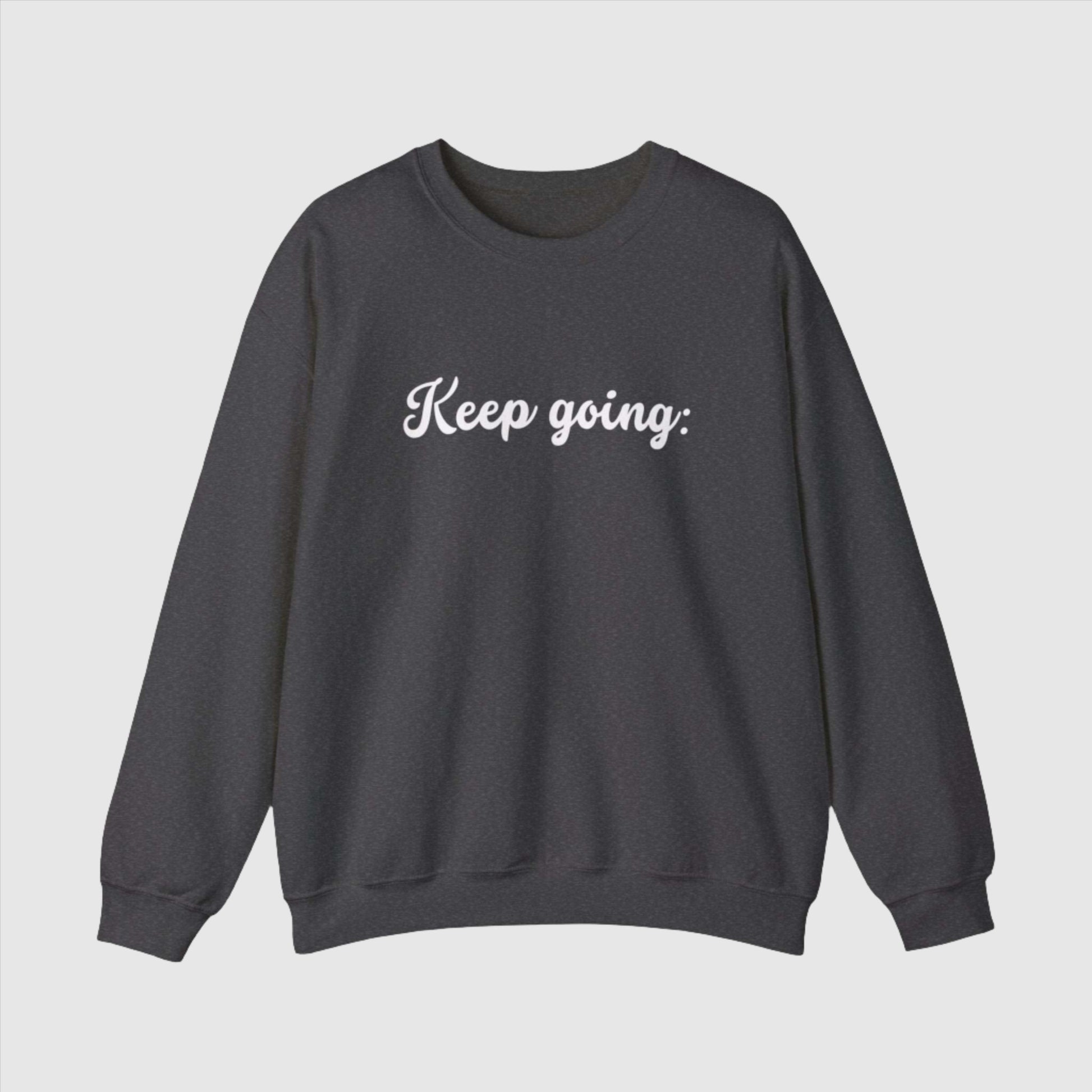 Custom 100 Reasons to Keep Going Unisex Heavy Blend Crewneck Sweatshirt | PERSONALIZED - ChoreGirl
