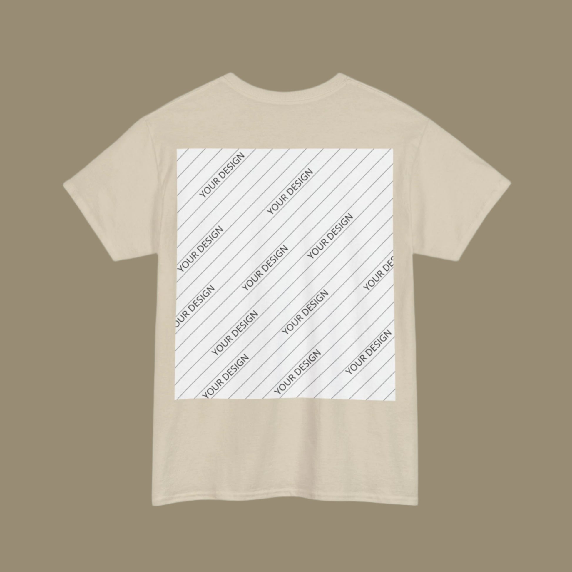 Personalized Custom Made Unisex Heavy Cotton Tee | Gildan 5000 - ChoreGirl
