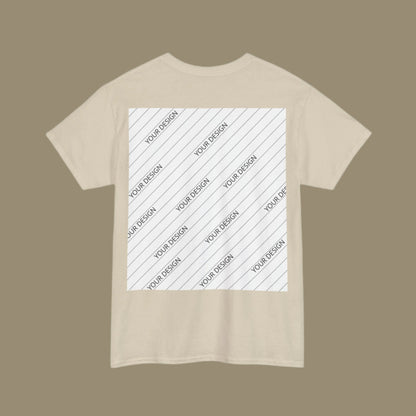 Personalized Custom Made Unisex Heavy Cotton Tee | Gildan 5000 - ChoreGirl
