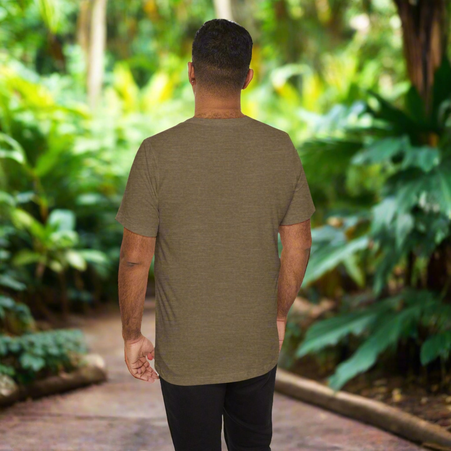 Custom Unisex Vintage Gardening Style Flower Jersey Short Sleeve Tee | PERSONALIZED - ChoreGirl