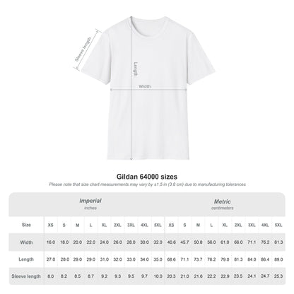 Personalized Custom Made Unisex Softstyle T-Shirt | Gildan 64000 - ChoreGirl