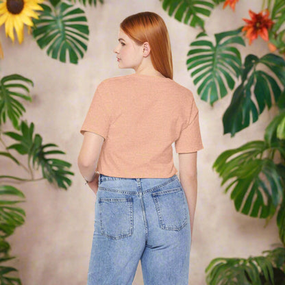 Custom Unisex Vintage Gardening Style Flower Jersey Short Sleeve Tee | PERSONALIZED - ChoreGirl