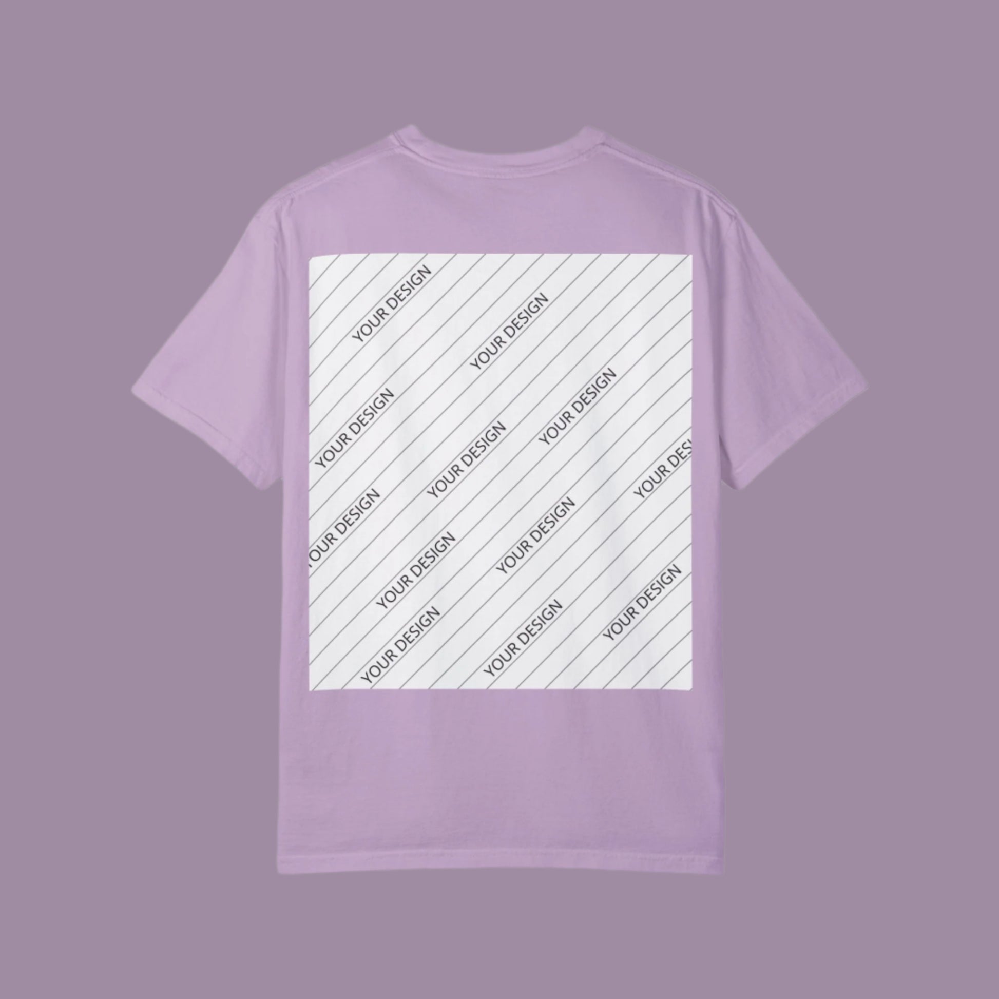 Custom Unisex Garment-Dyed T-Shirt - Personalize Your Design - ChoreGirl