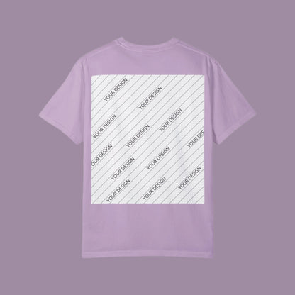 Custom Unisex Garment-Dyed T-Shirt - Personalize Your Design - ChoreGirl