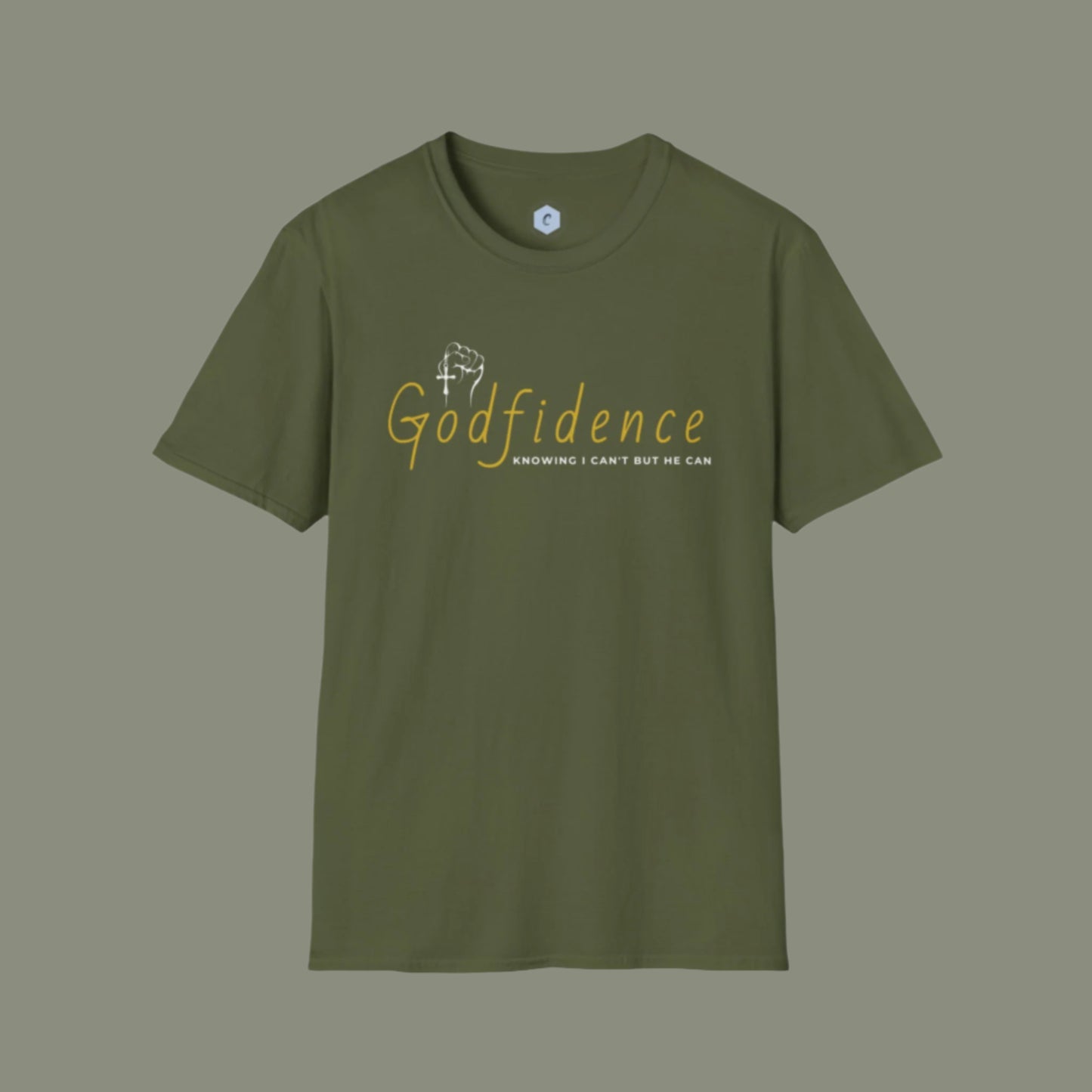 Custom Unisex Godfidence Softstyle T-Shirt | PERSONALIZED - ChoreGirl
