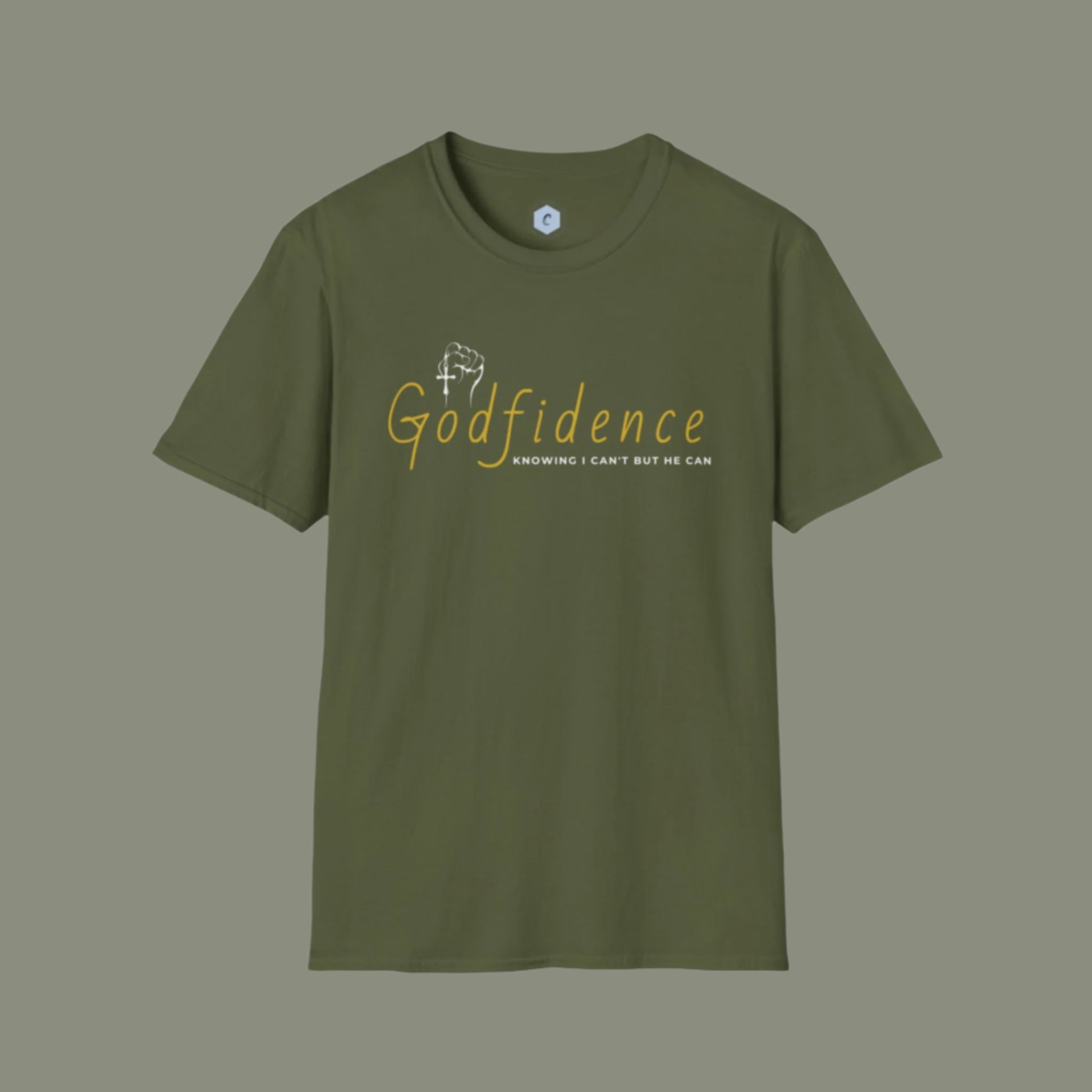 Custom Unisex Godfidence Softstyle T-Shirt | PERSONALIZED - ChoreGirl