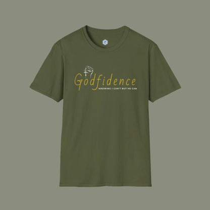 Custom Unisex Godfidence Softstyle T-Shirt | PERSONALIZED - ChoreGirl
