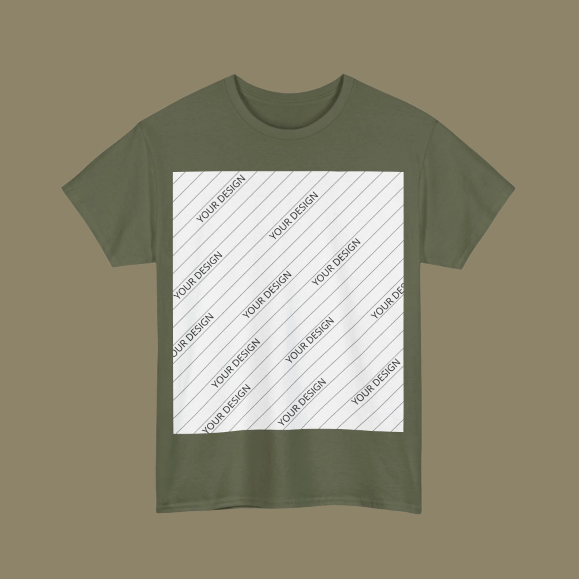 Personalized Custom Made Unisex Heavy Cotton Tee | Gildan 5000 - ChoreGirl