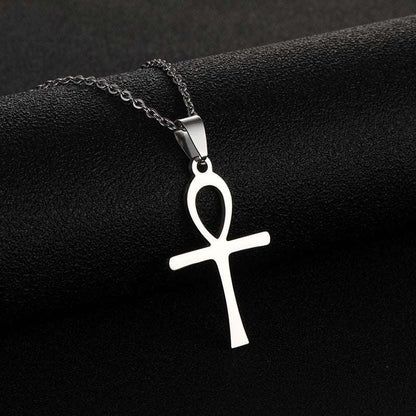 Unisex Stainless Steel Cross Pendant Necklace - ChoreGirl