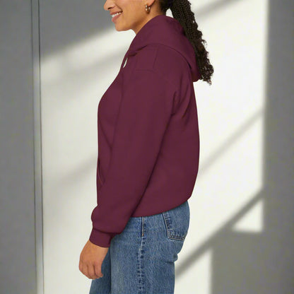Personalized Custom Made Cozy White Unisex Hoodie | Gildan 18500 - Perfect for Casual Days and Gift Giving - ChoreGirl