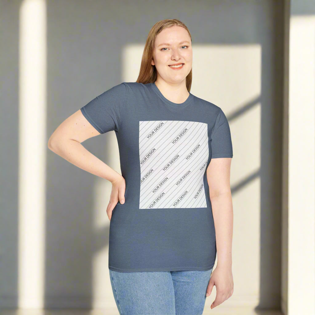 Personalized Custom Made Unisex Softstyle T-Shirt | Gildan 64000 - ChoreGirl