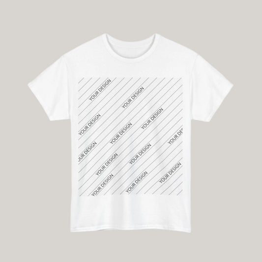 Personalized Custom Made Unisex Heavy Cotton Tee | Gildan 5000 - ChoreGirl