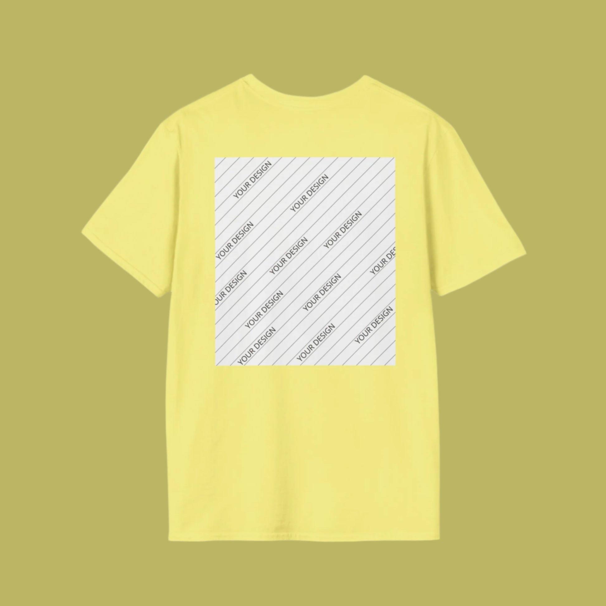 Personalized Custom Made Unisex Softstyle T-Shirt | Gildan 64000 - ChoreGirl