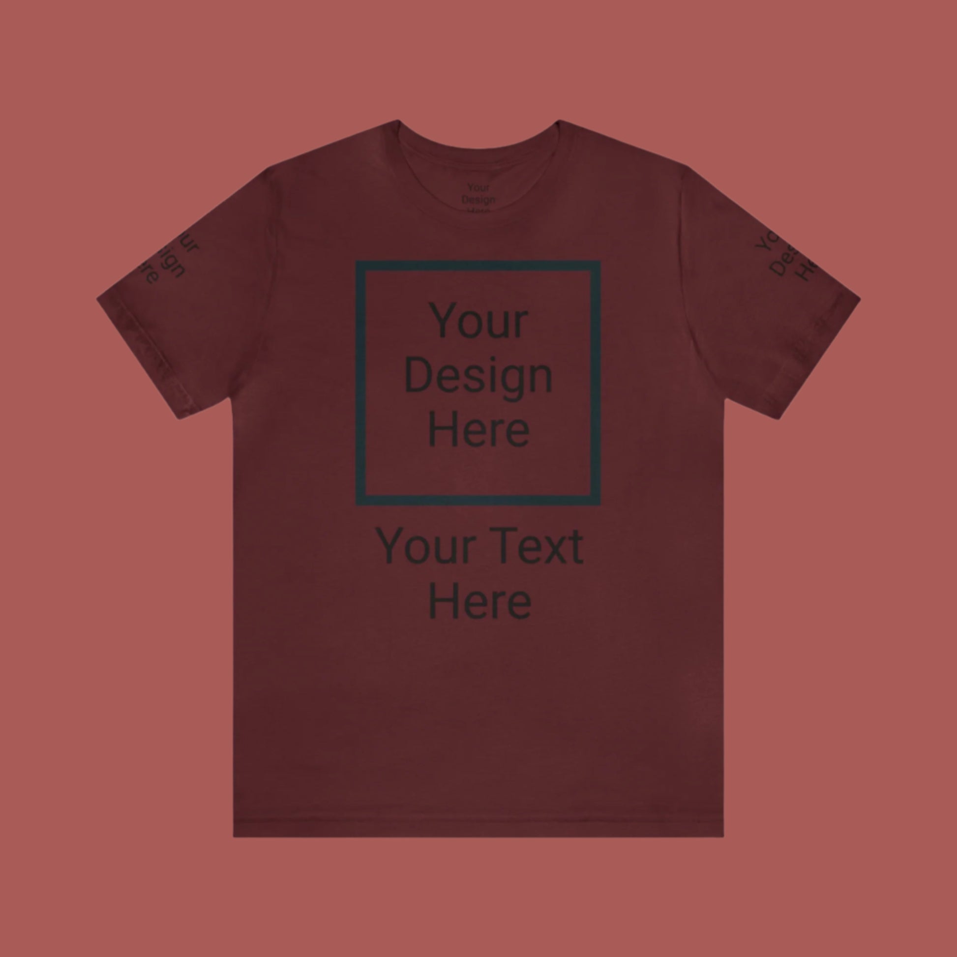 Custom Unisex Personalized Jersey Short Sleeve Tee T-Shirt | Bella+Canvas 3001 | PERSONALIZED - ChoreGirl