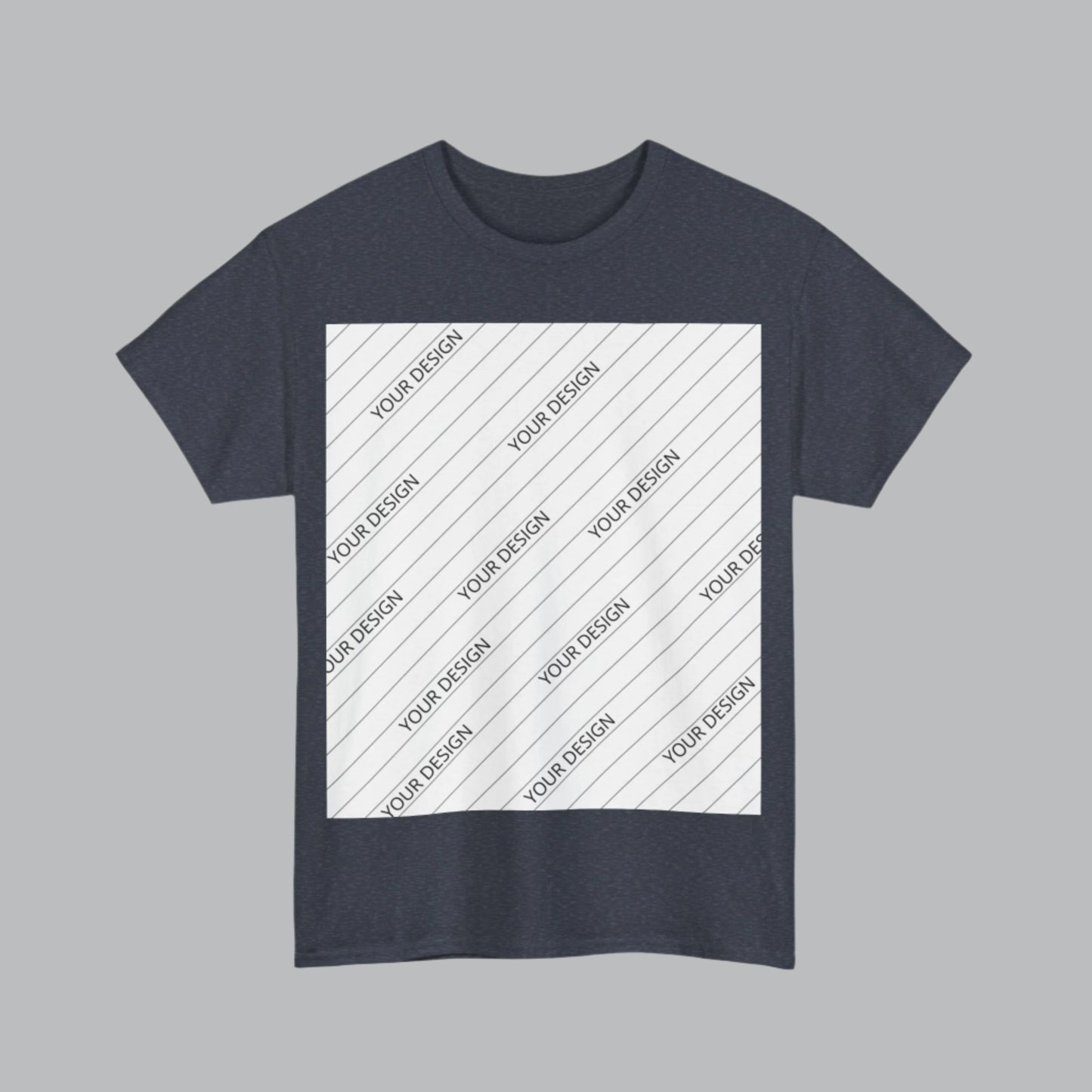 Personalized Custom Made Unisex Heavy Cotton Tee | Gildan 5000 - ChoreGirl