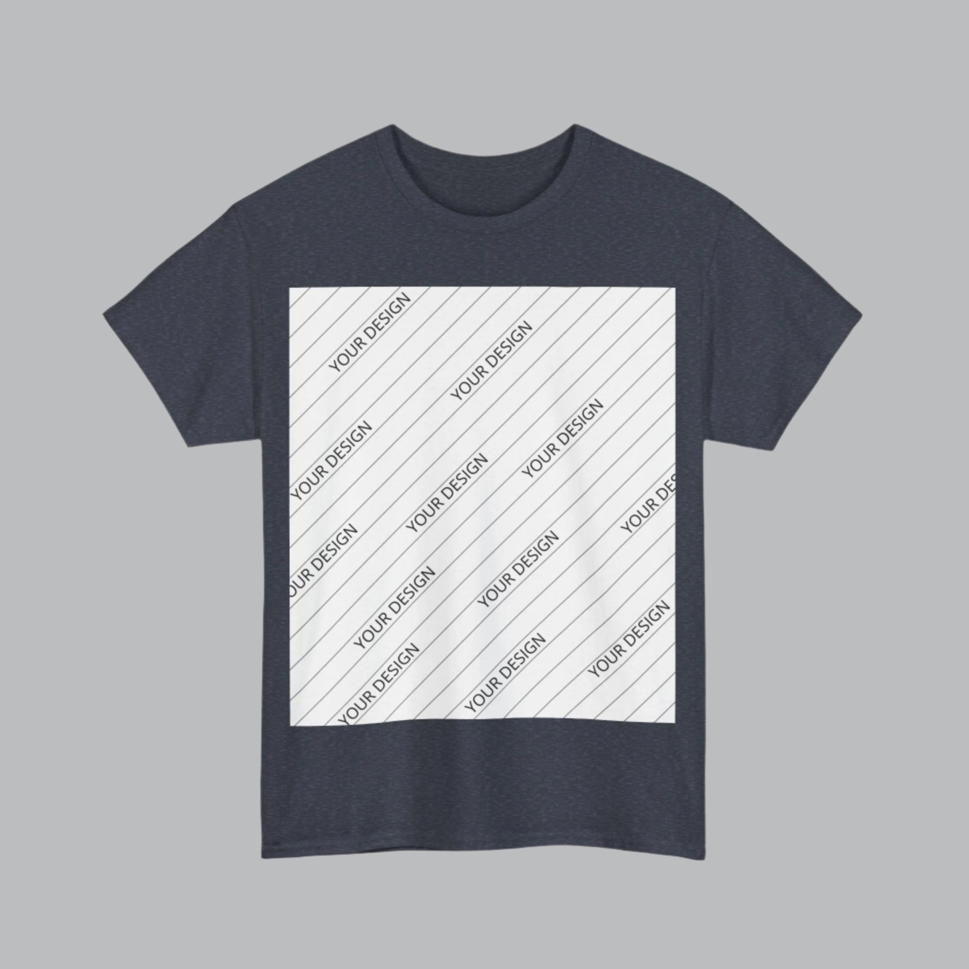 Personalized Custom Made Unisex Heavy Cotton Tee | Gildan 5000 - ChoreGirl