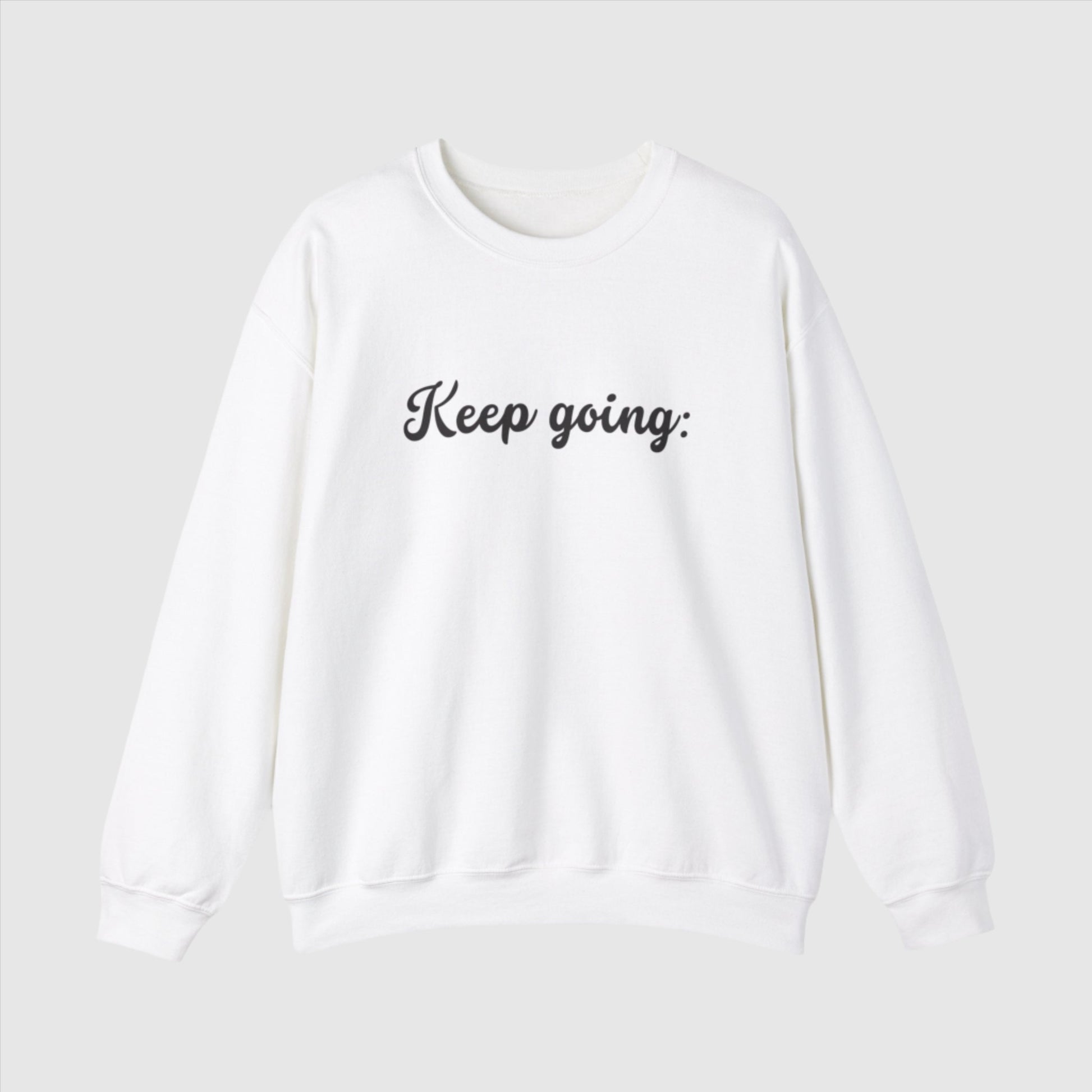 Custom 100 Reasons to Keep Going Unisex Heavy Blend Crewneck Sweatshirt | PERSONALIZED - ChoreGirl