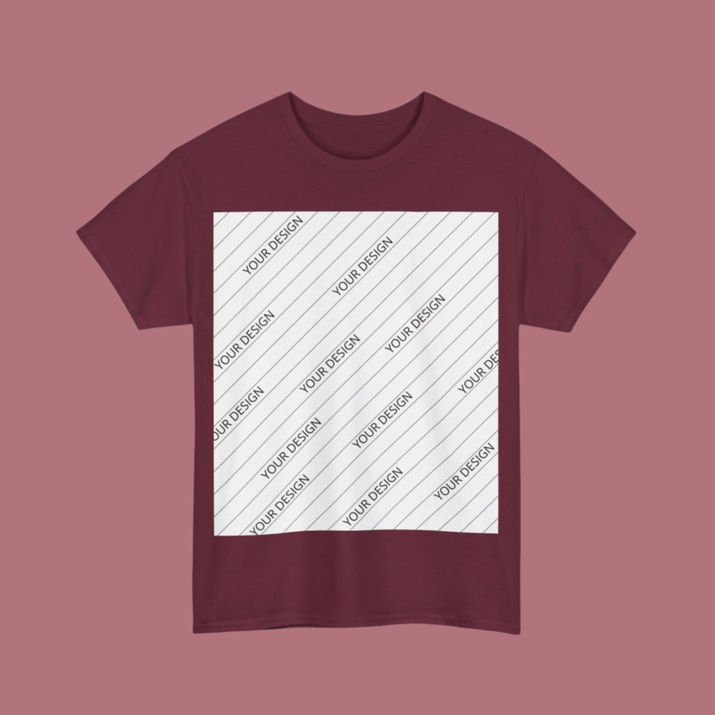 Personalized Custom Made Unisex Heavy Cotton Tee | Gildan 5000 - ChoreGirl