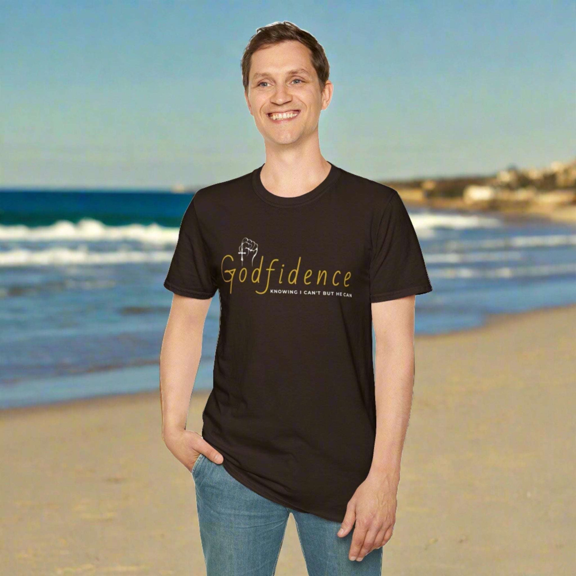 Custom Unisex Godfidence Softstyle T-Shirt | PERSONALIZED - ChoreGirl