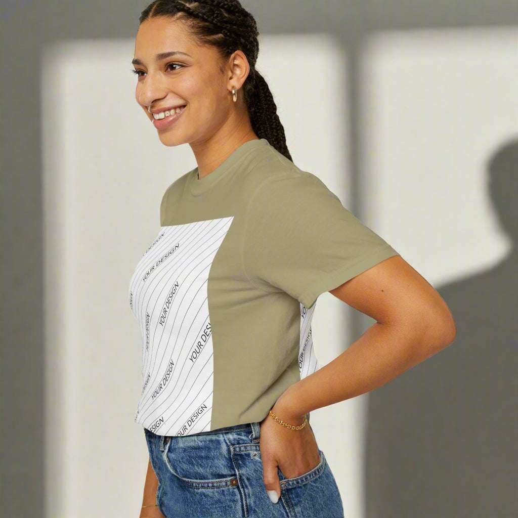 Custom Unisex Garment-Dyed T-Shirt - Personalize Your Design - ChoreGirl