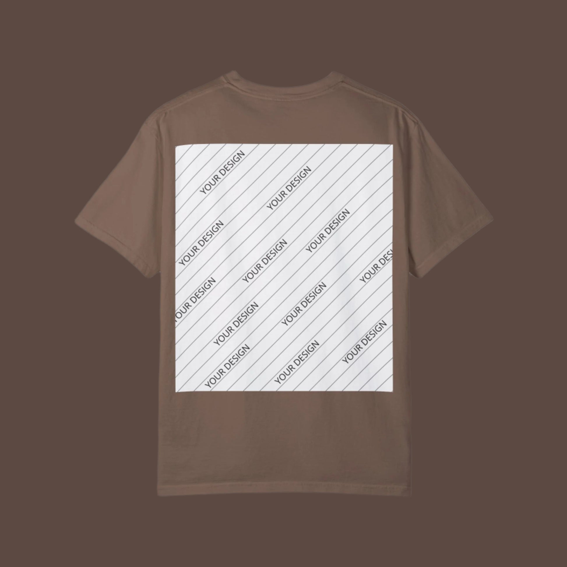 Custom Unisex Garment-Dyed T-Shirt - Personalize Your Design - ChoreGirl