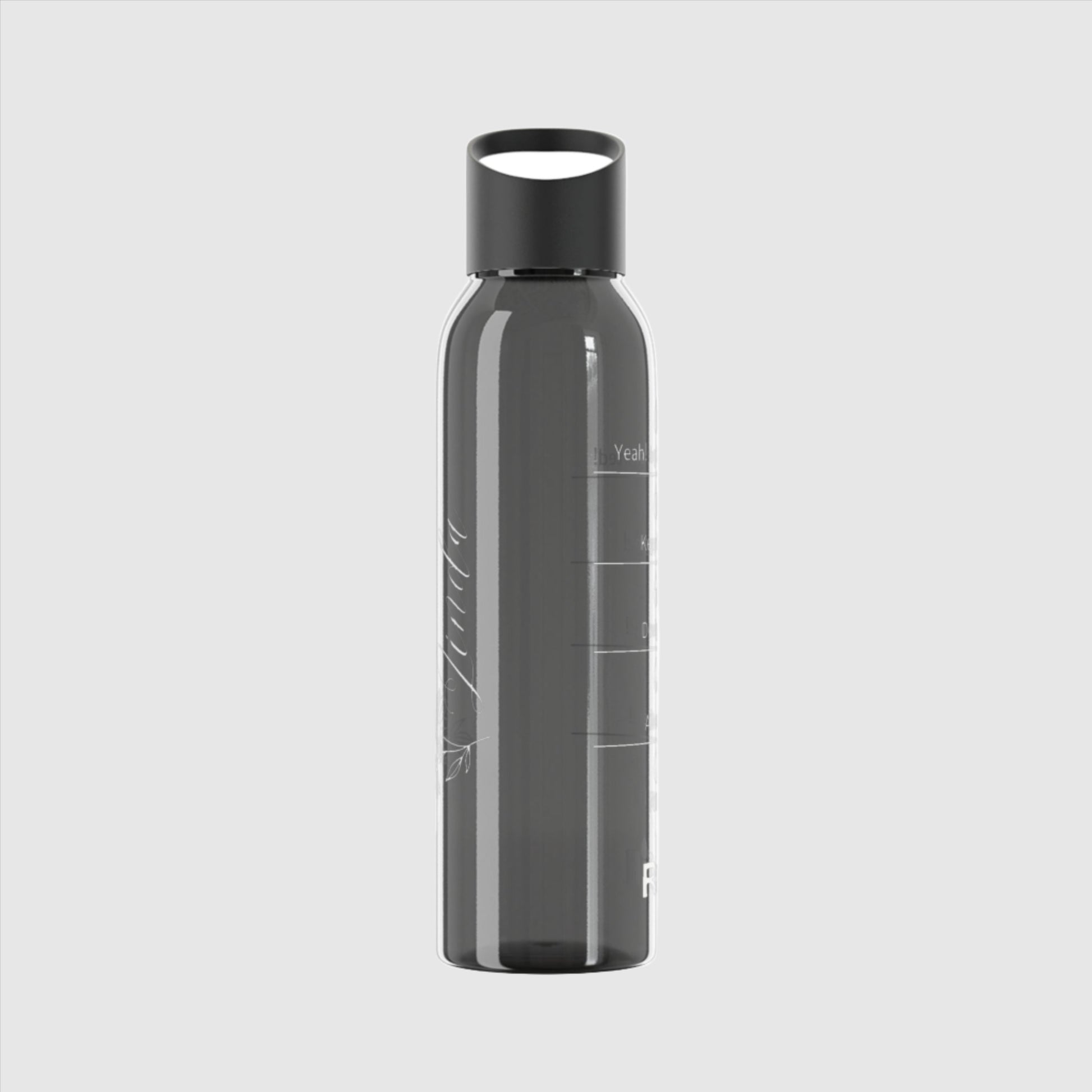 Custom Name "The Flower" Sky Water Bottle | PERSONALIZED - ChoreGirl