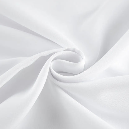 Women's White Elegance Slim-fit Split Midi Dress - ChoreGirl
