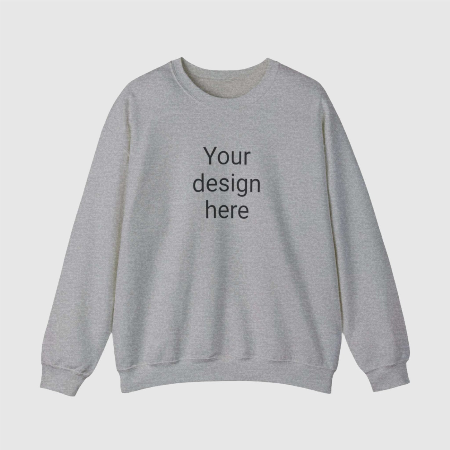 Custom Unisex Heavy Blend Crewneck Sweatshirt | Gildan 18000 | PERSONALIZED - ChoreGirl