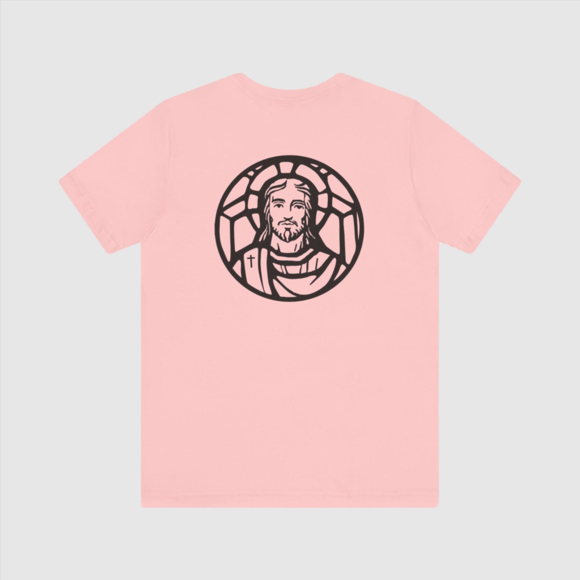 Custom Unisex Jersey Short Sleeve Tee | Celebrate Your Faith: Jesus is Love | PERSONALIZED - ChoreGirl
