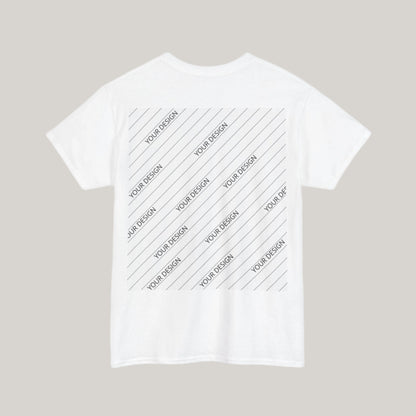 Personalized Custom Made Unisex Heavy Cotton Tee | Gildan 5000 - ChoreGirl