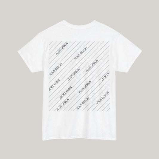 Personalized Custom Made Unisex Heavy Cotton Tee | Gildan 5000 - ChoreGirl