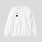 Custom Unisex Anti Valentine's Day I'm fine. Heavy Blend Crewneck Sweatshirt | PERSONALIZED