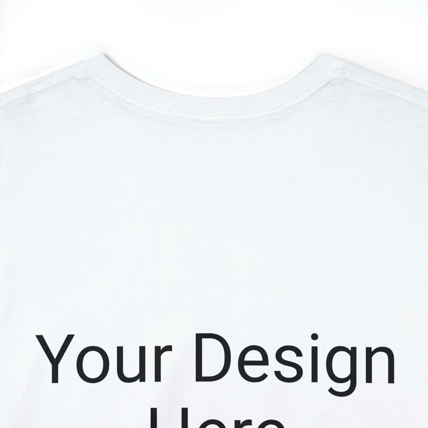 Custom Unisex Personalized Heavy Cotton Tee T-Shirt | Gildan 5000 | PERSONALIZED - ChoreGirl