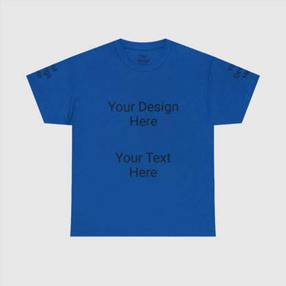 Custom Unisex Personalized Heavy Cotton Tee T-Shirt | Gildan 5000 | PERSONALIZED - ChoreGirl