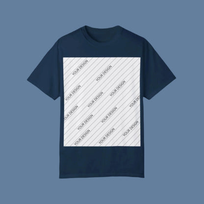 Custom Unisex Garment-Dyed T-Shirt - Personalize Your Design - ChoreGirl