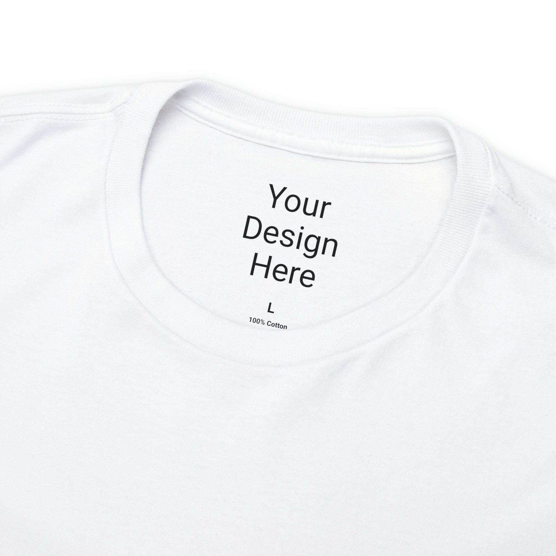 Custom Unisex Personalized Heavy Cotton Tee T-Shirt | Gildan 5000 | PERSONALIZED - ChoreGirl