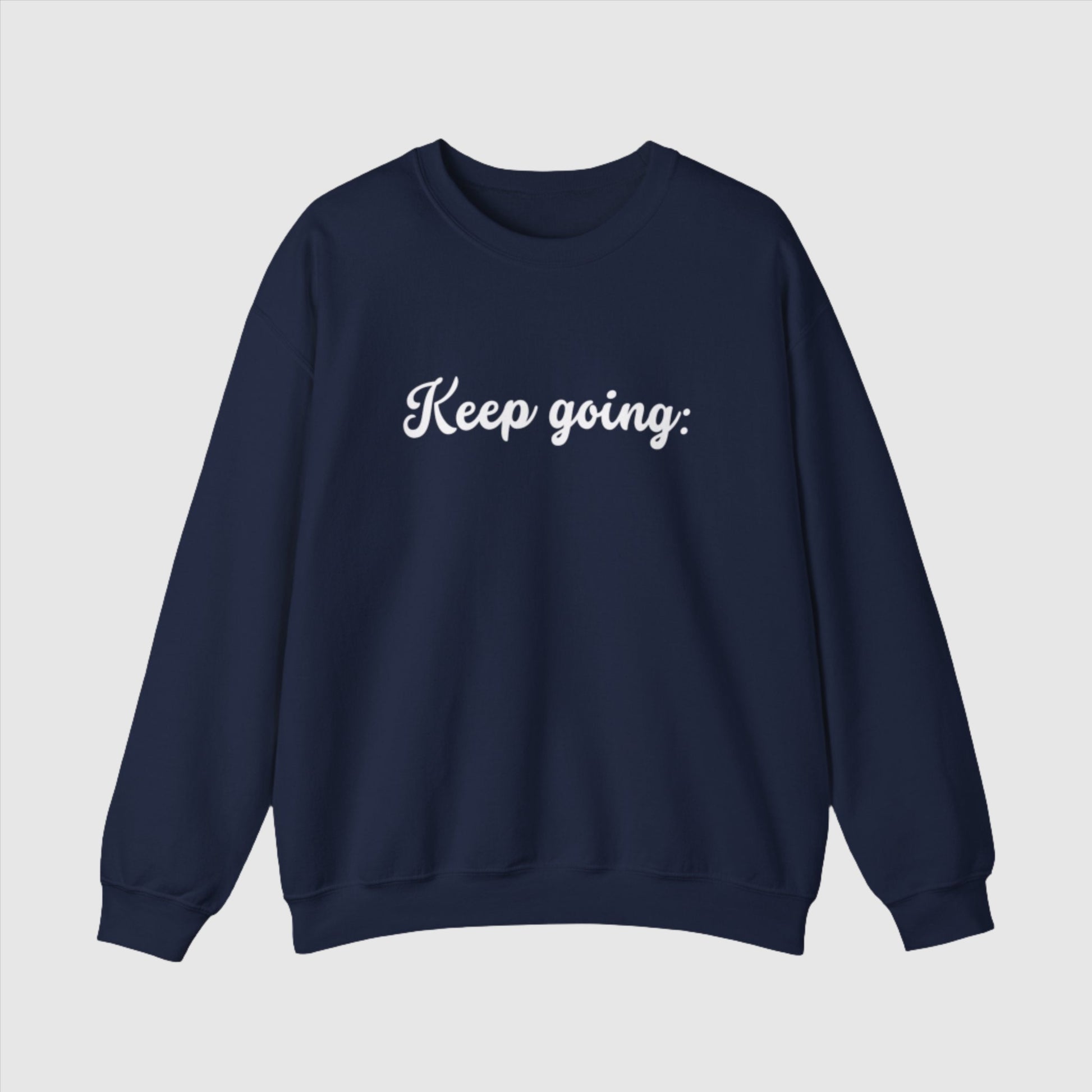 Custom 100 Reasons to Keep Going Unisex Heavy Blend Crewneck Sweatshirt | PERSONALIZED - ChoreGirl