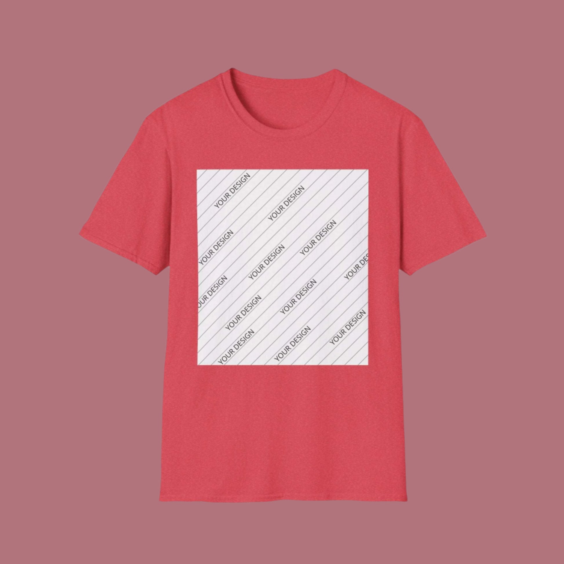 Personalized Custom Made Unisex Softstyle T-Shirt | Gildan 64000 - ChoreGirl